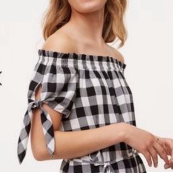 Loft Gingham Dress - Picture 3 of 8